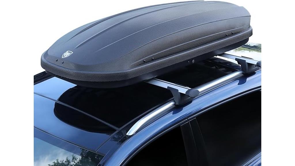 large rooftop cargo box