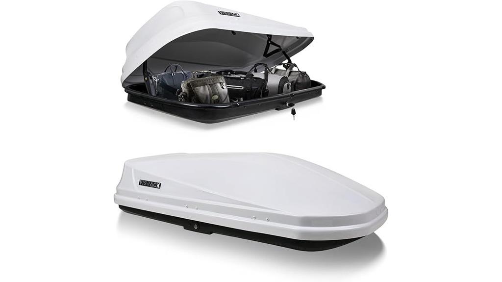 large rooftop cargo carrier