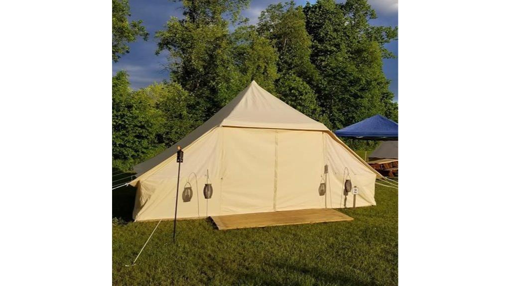 large waterproof camping tent