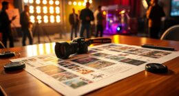 music video storyboard planning