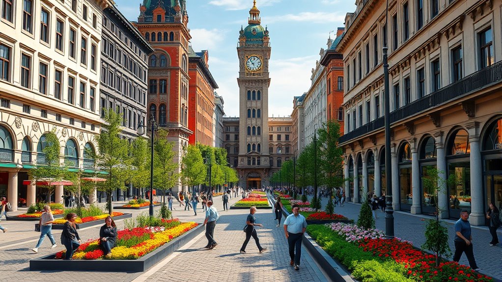 navigate busy city streets