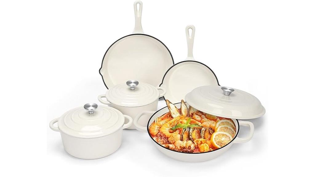 nonstick enameled cast iron
