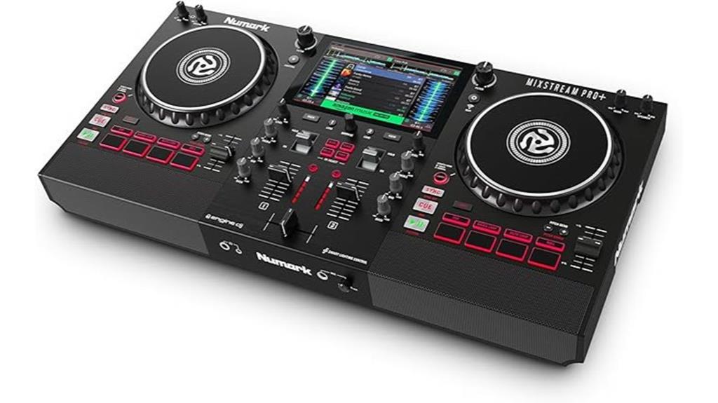 numark dj controller with stem separation