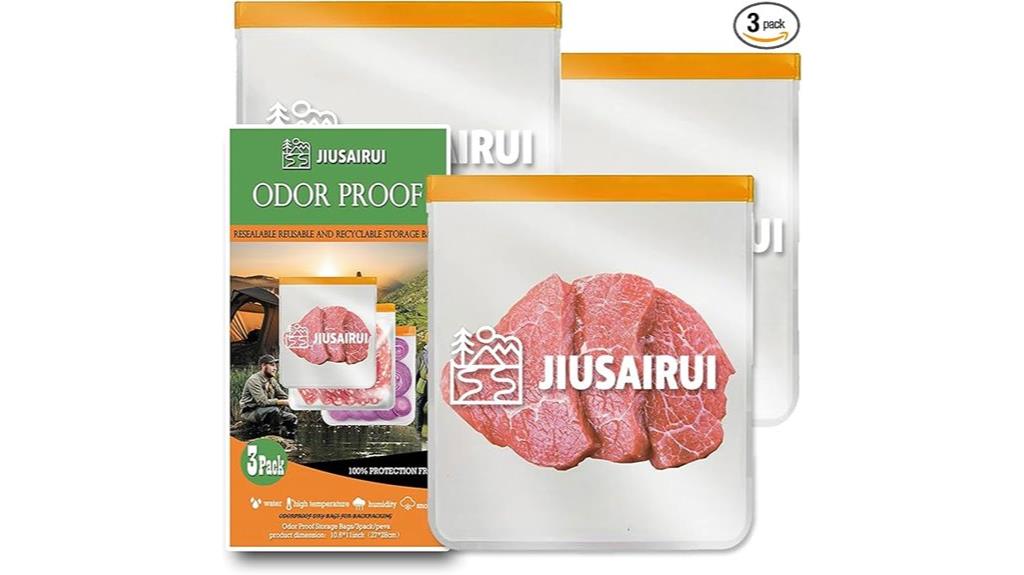 odor proof bear proof backpacking