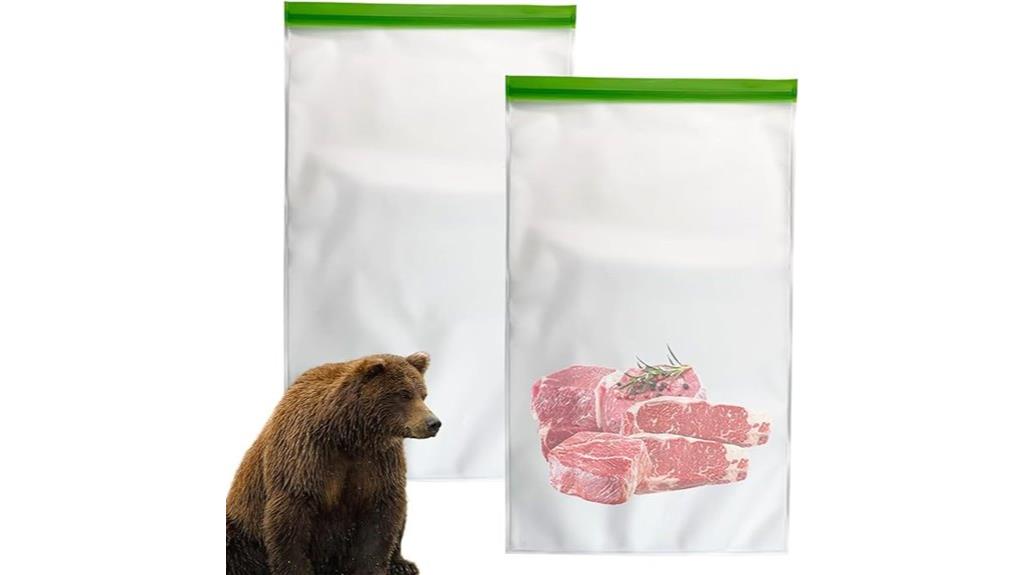 odor proof bear resistant storage