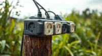 outdoor weatherproof power strips