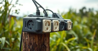 outdoor weatherproof power strips