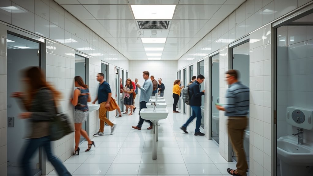 plan restroom visits strategically