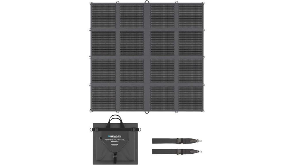 portable 400w solar blanket