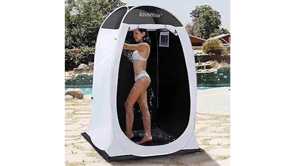 portable 4x4x7 shower tent