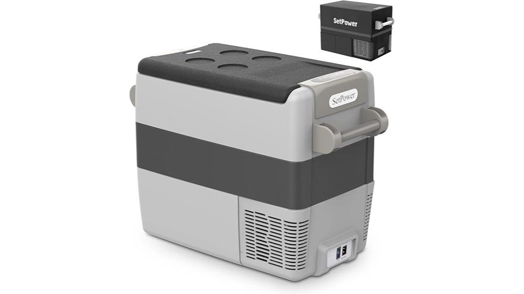 portable 50l car freezer
