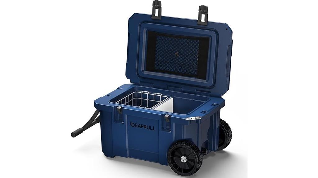 portable 55 quart cooler