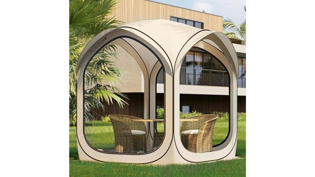 portable 6x6 ft screen tent