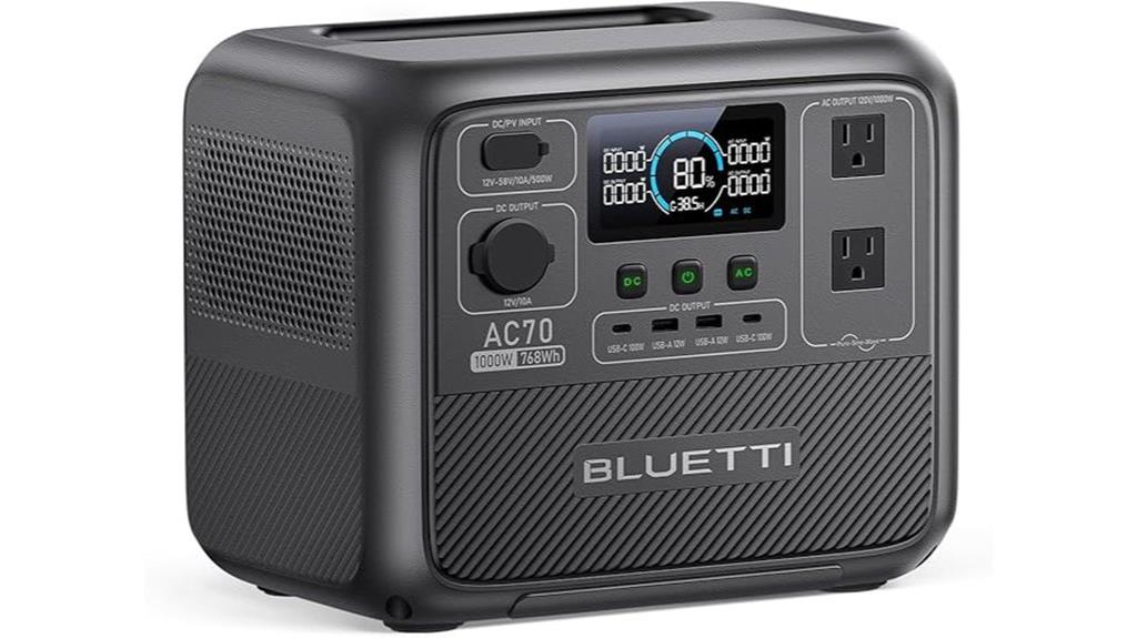 portable 768wh lithium battery