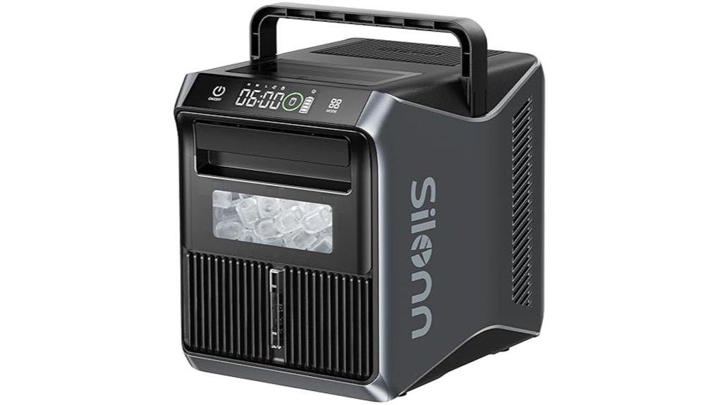 portable battery ice maker