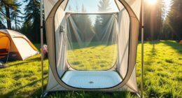 portable camping shower options