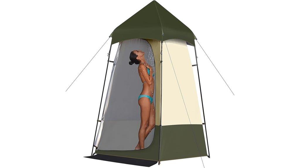 portable camping shower tent