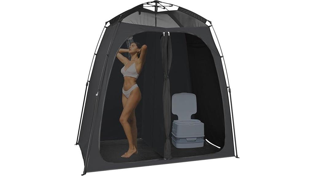 portable camping shower tent
