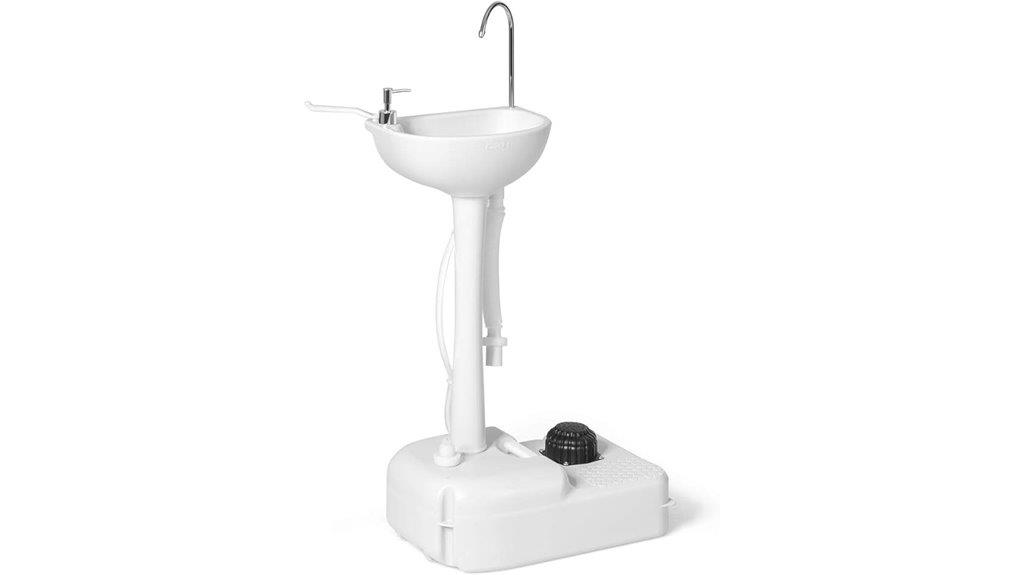 portable camping sink