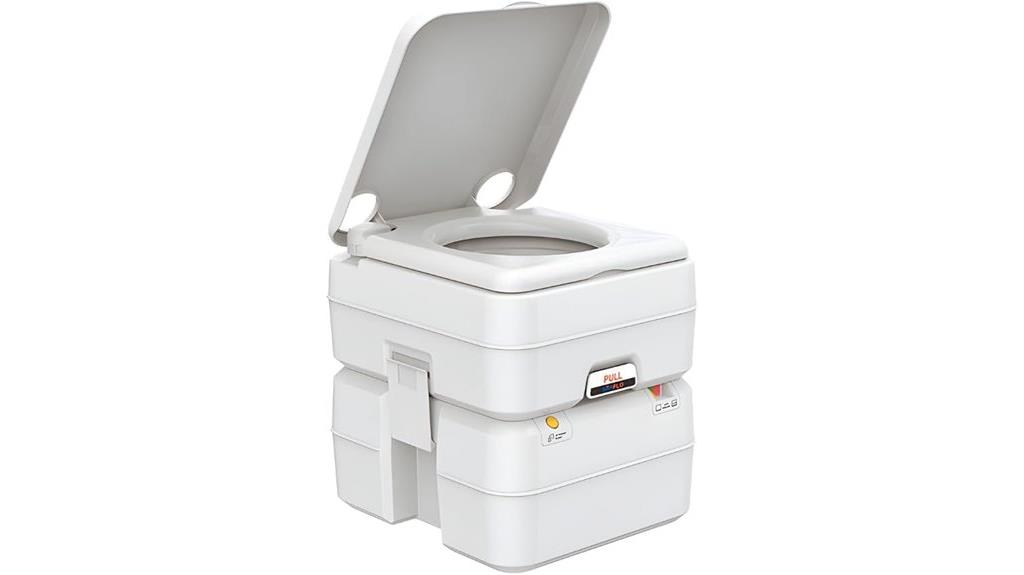 portable camping toilet