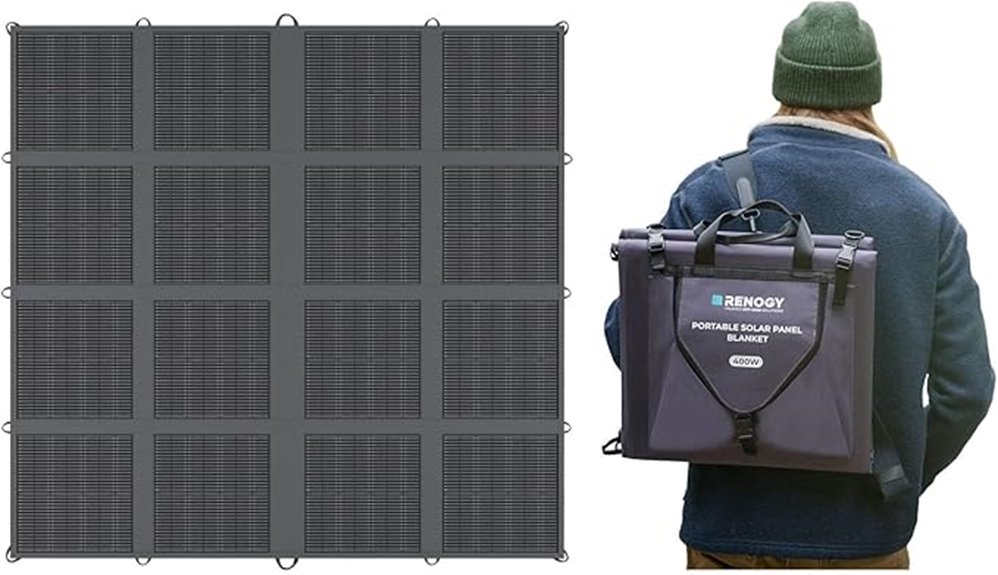 portable foldable solar charger