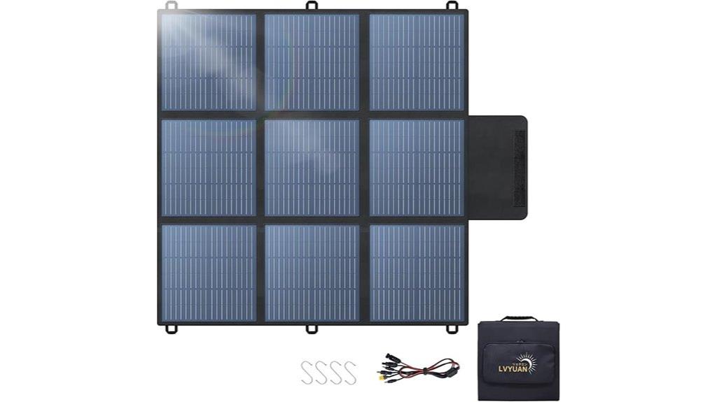 portable foldable solar generator