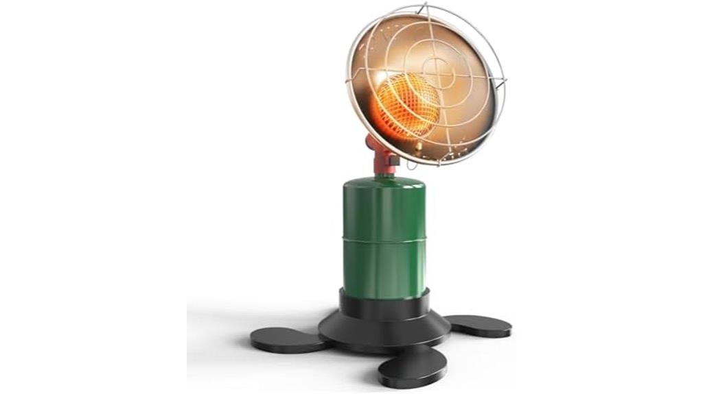 portable outdoor propane heater