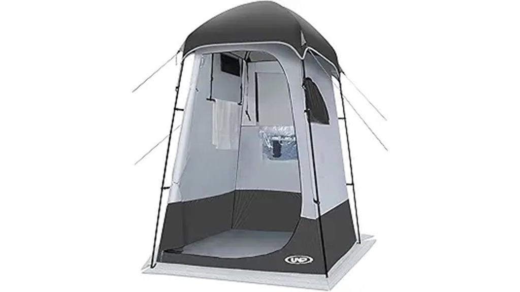 portable outdoor shower tent