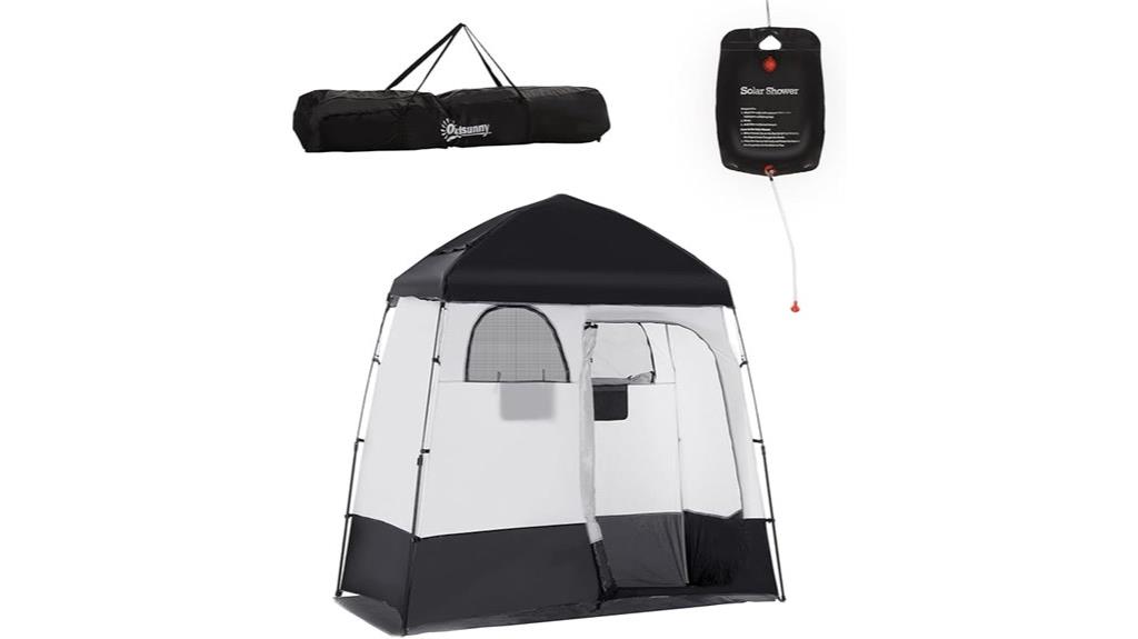 portable outdoor shower tent