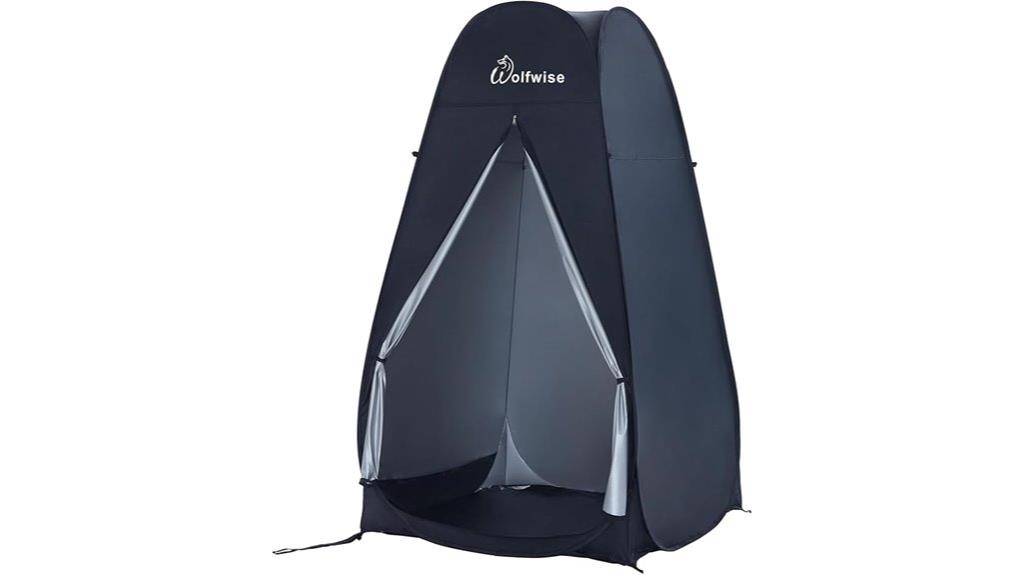 portable privacy shower tent