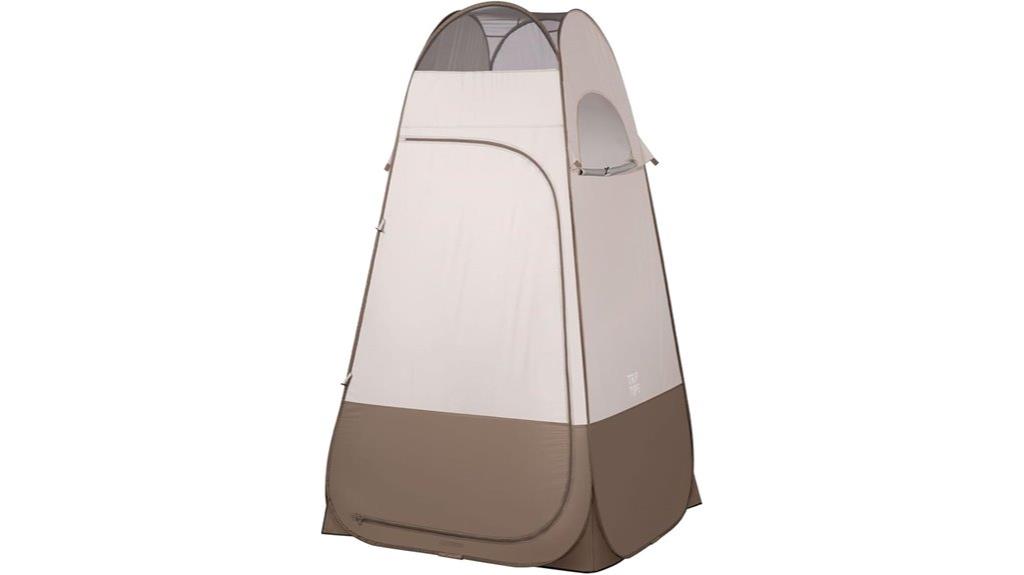 portable shower tent with mesh