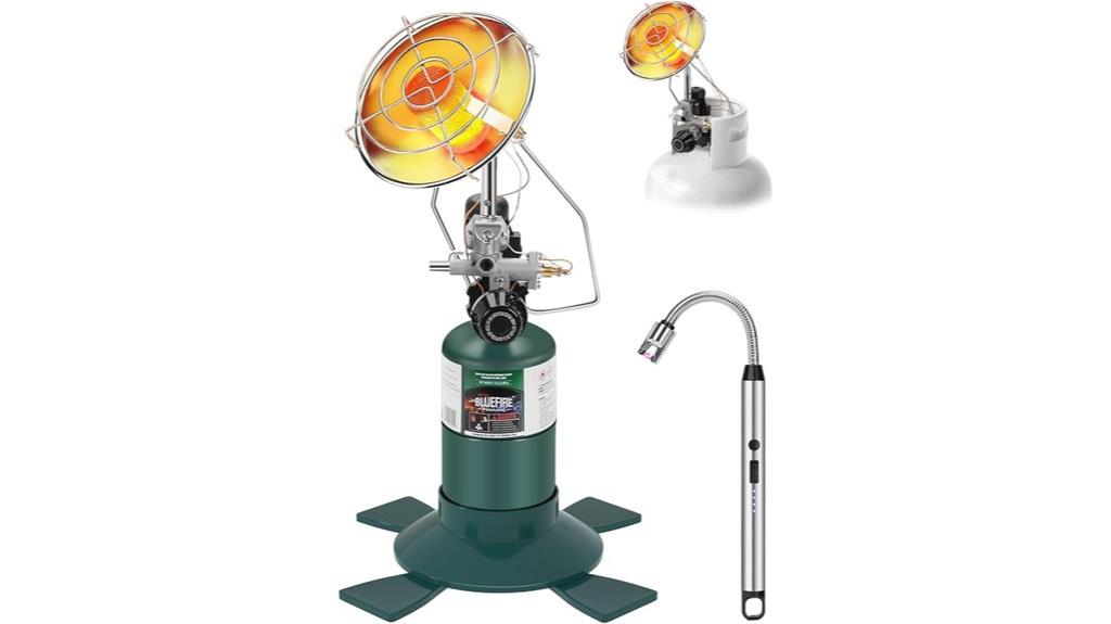 portable tent propane heater