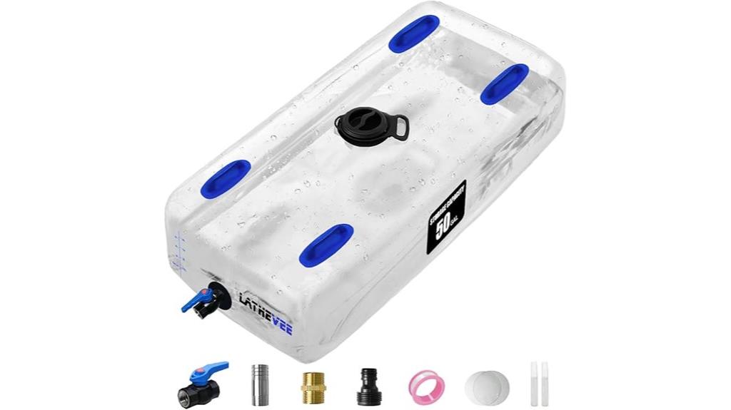 portable water storage bladders