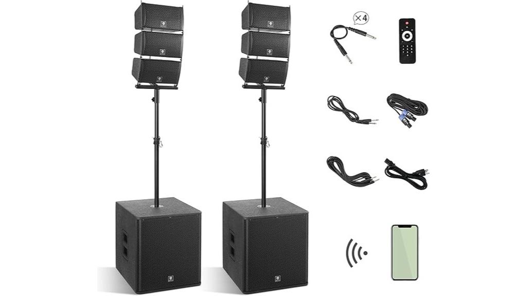 powerful 18 inch dj speaker