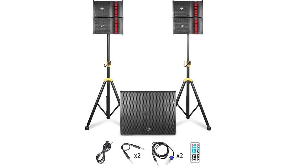 powerful bluetooth line array