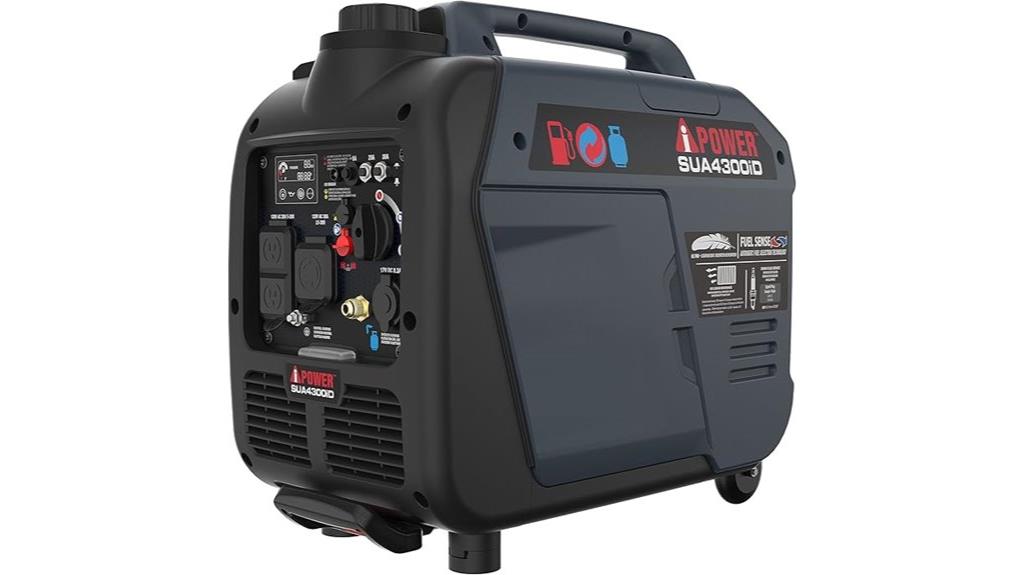 powerful dual fuel inverter