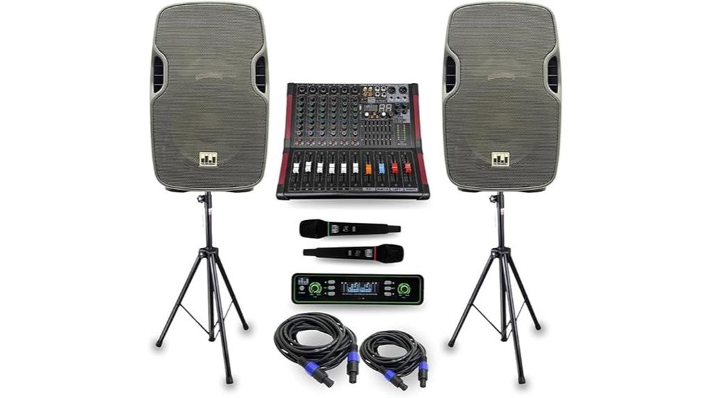 powerful portable pa system