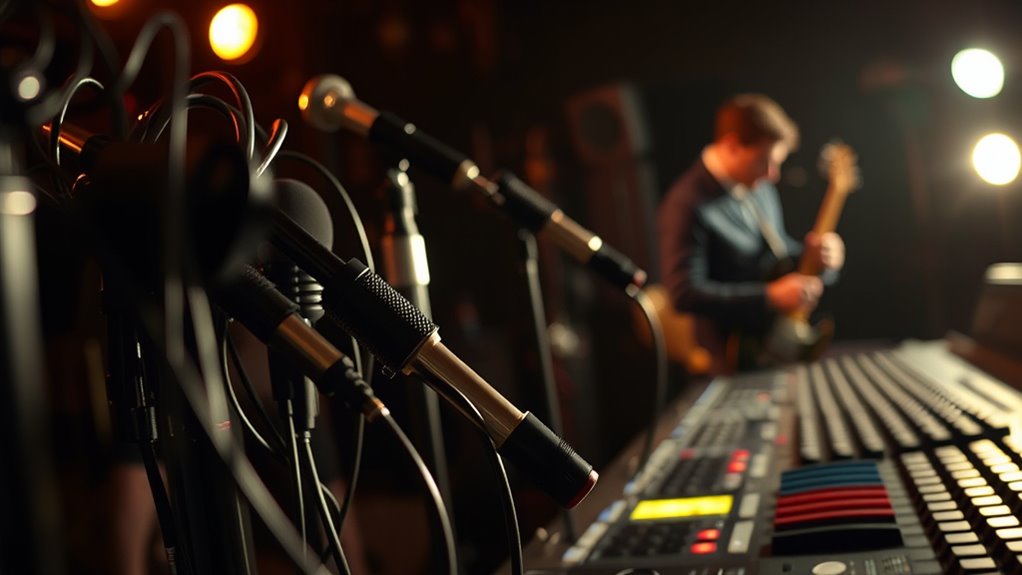 precise behind the scenes sound preparation