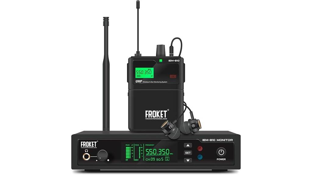 pro uhf wireless monitor