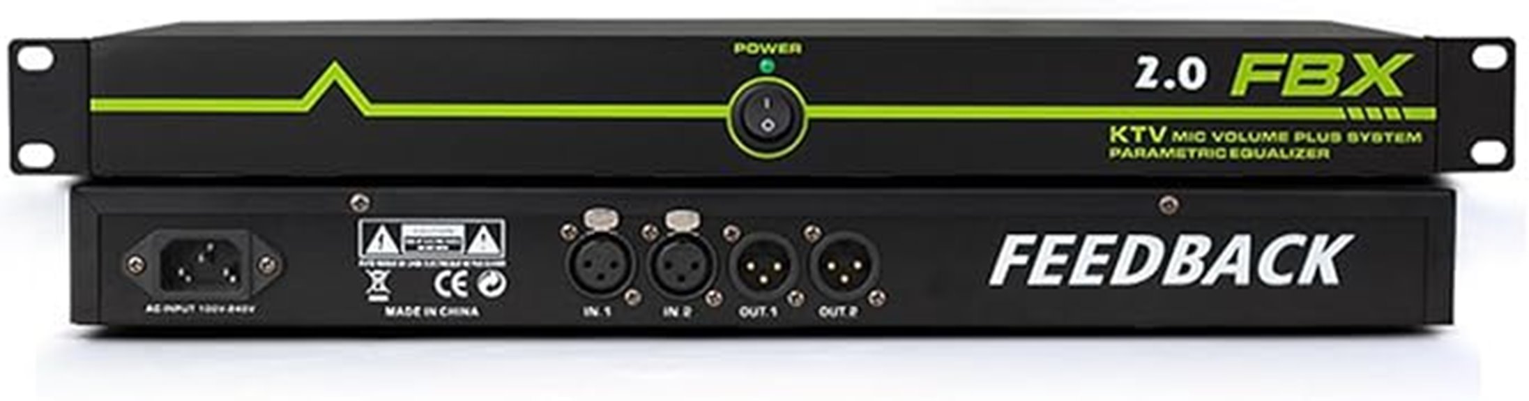 professional microphone feedback suppressor