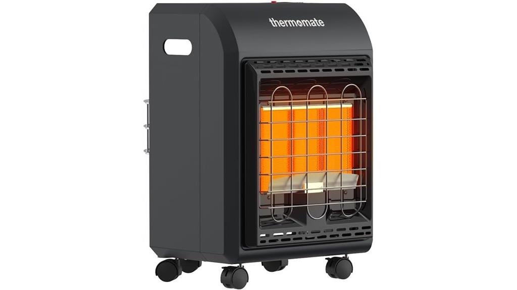 propane heater with regulator