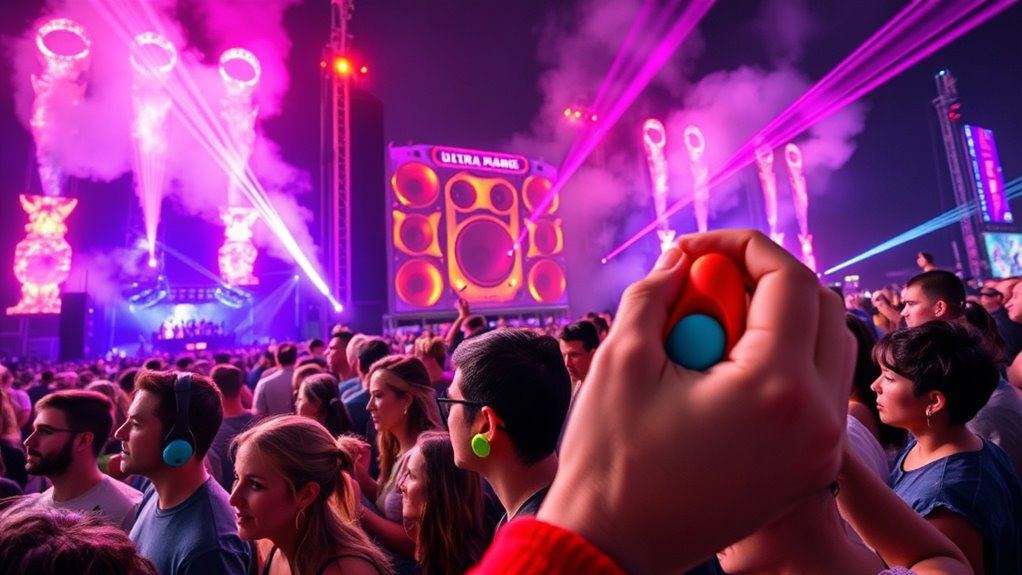 protect hearing at festivals