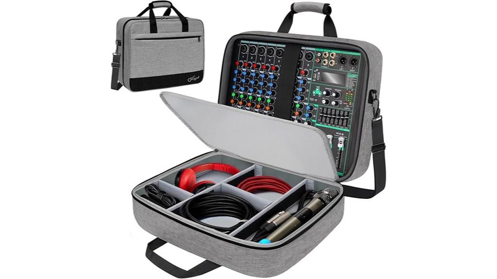 protective dj mixer bag