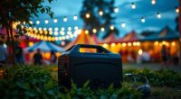 quiet portable power sources