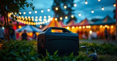 quiet portable power sources