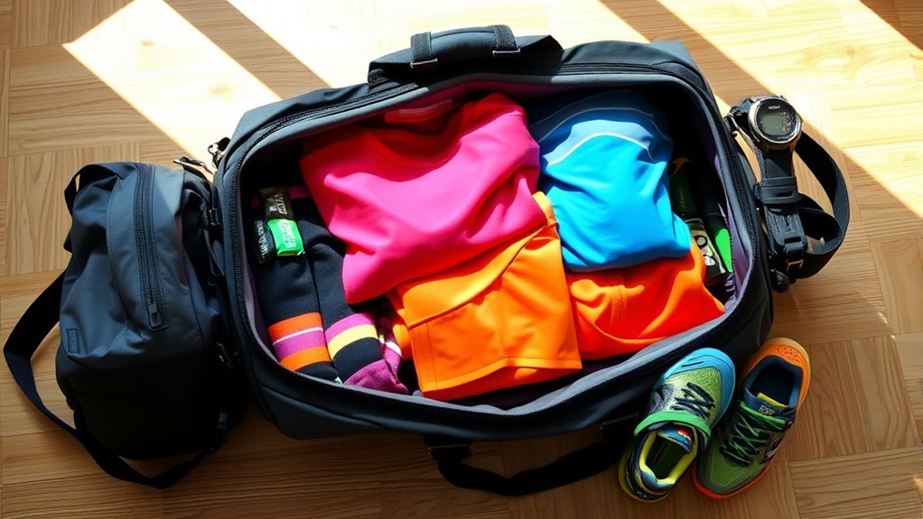 race day packing essentials