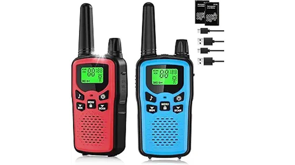 rechargeable adult walkie talkies