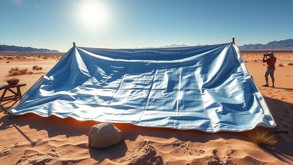 reflective tarp selection criteria