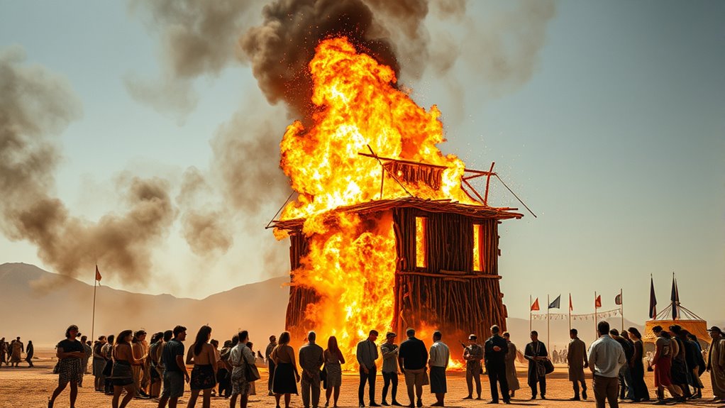 respectful burning rituals significance
