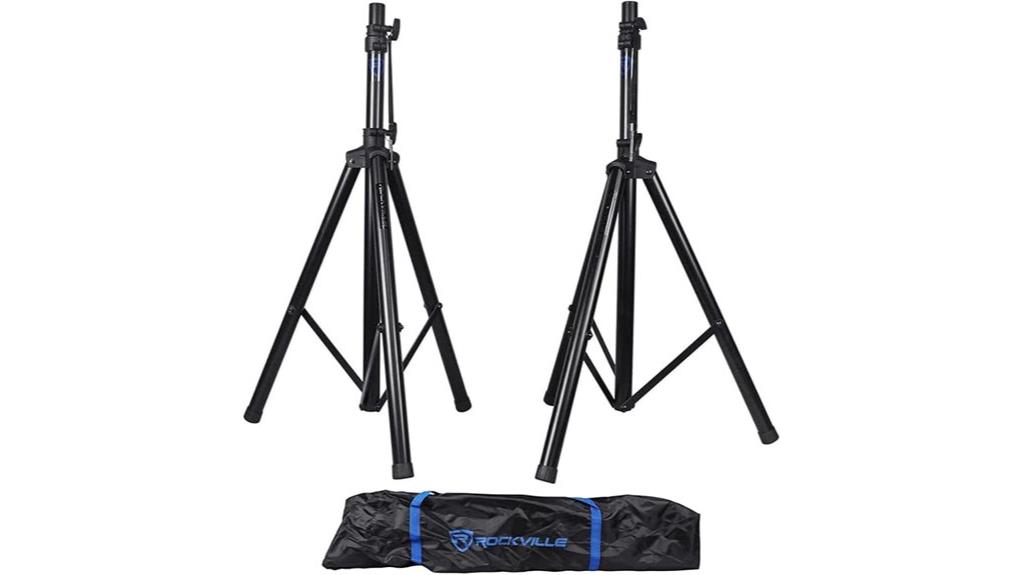 rockville rves1 speaker stands